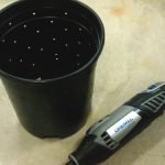 Hydroponic Drip Pot Drainage