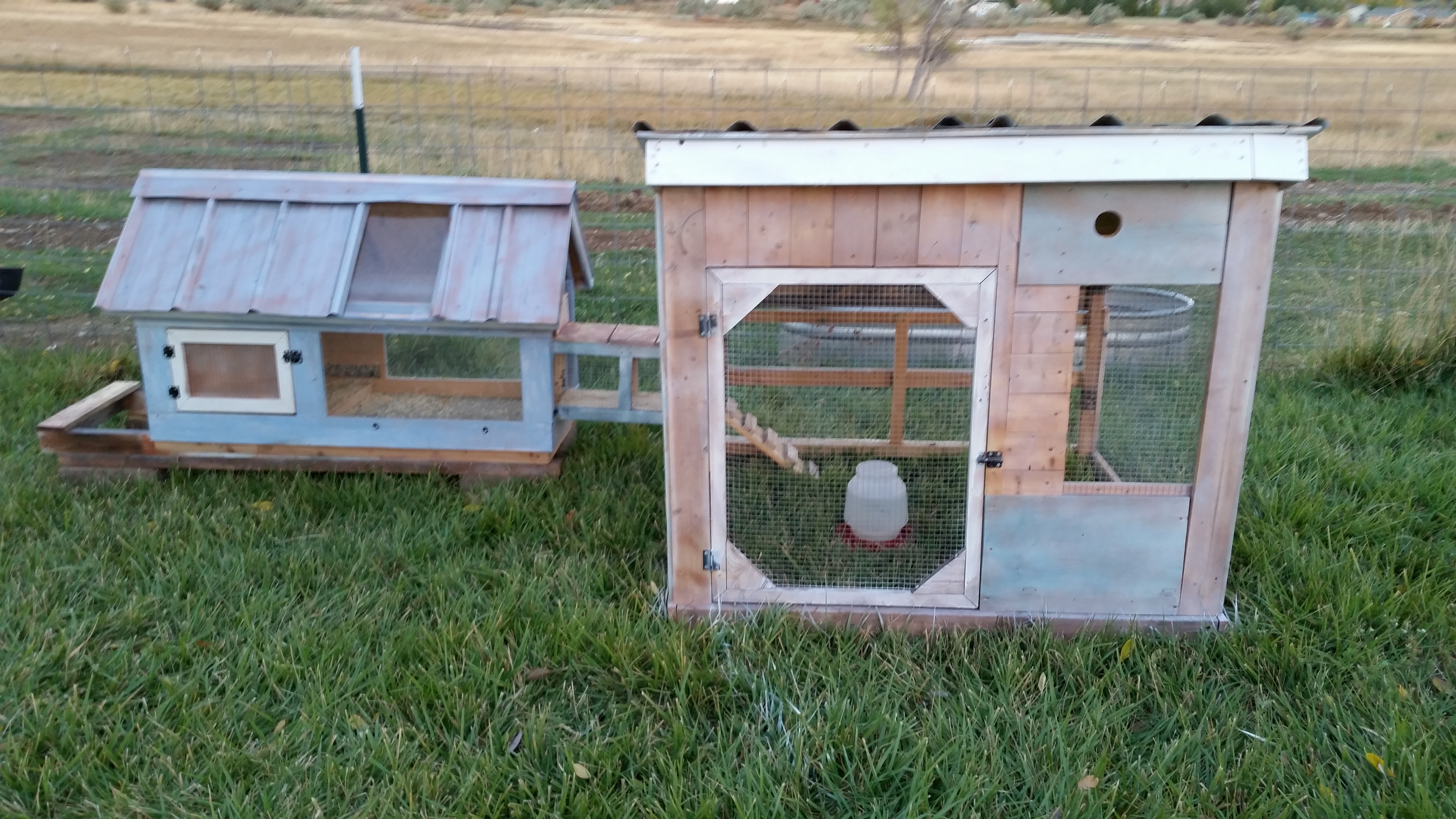 Quail Coop and Run Gardenisto