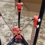 Control Rods Delta 3d Printer